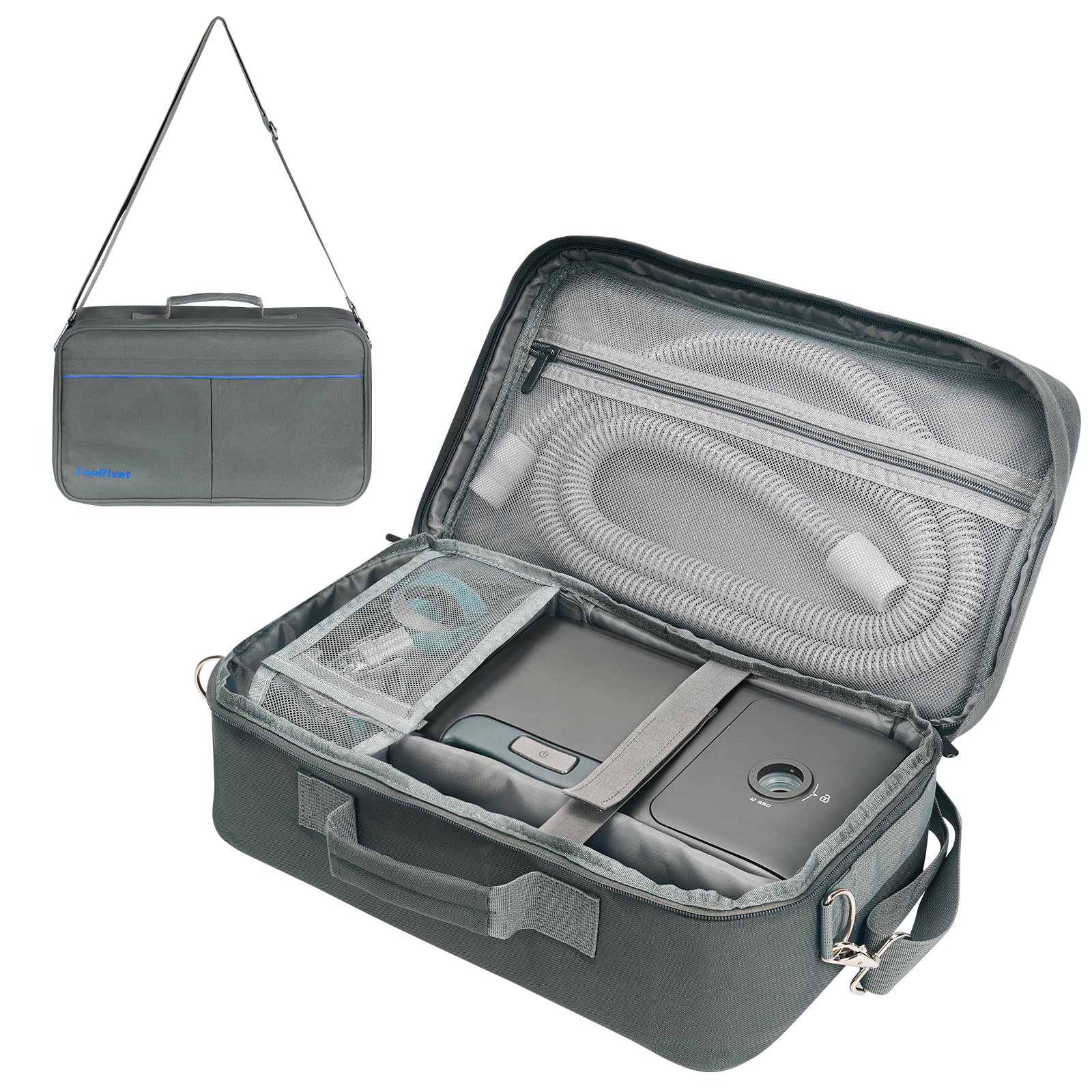 EonRivet Premium CPAP Travel Bag overview for universal travel compatibility