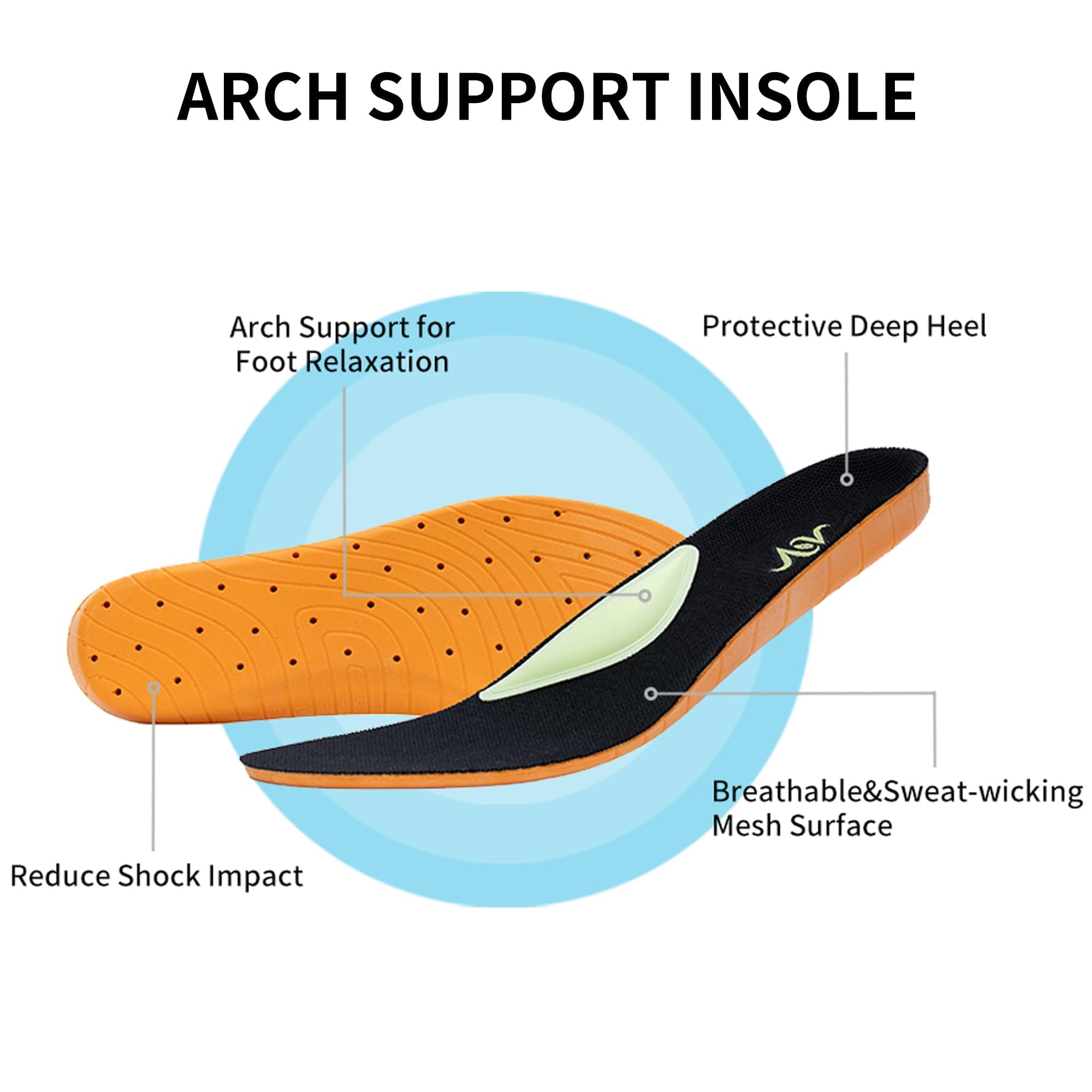 ephiza air-cushioned sole provides comfortable impact absorption