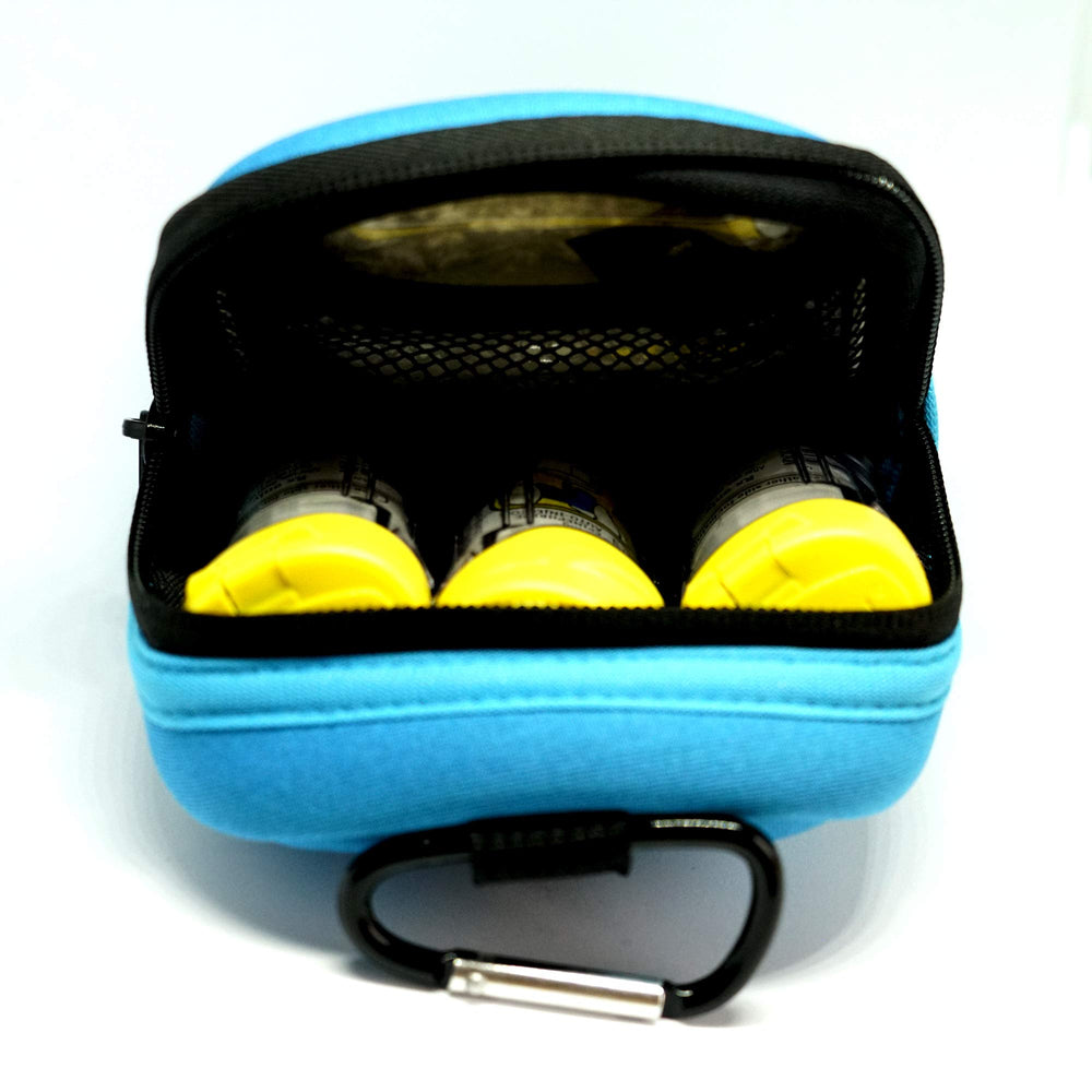 EPI-TEMP Carabiner for easy-carry attaches securely to bags or belts.