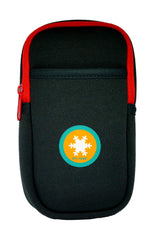 EPI-TEMP gray insulated pouch keeping epinephrine at a safe storage temperature
