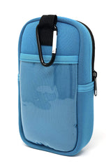 EPI-TEMP Teal Case Belt Clip demonstrates secure on-the-go carrying.