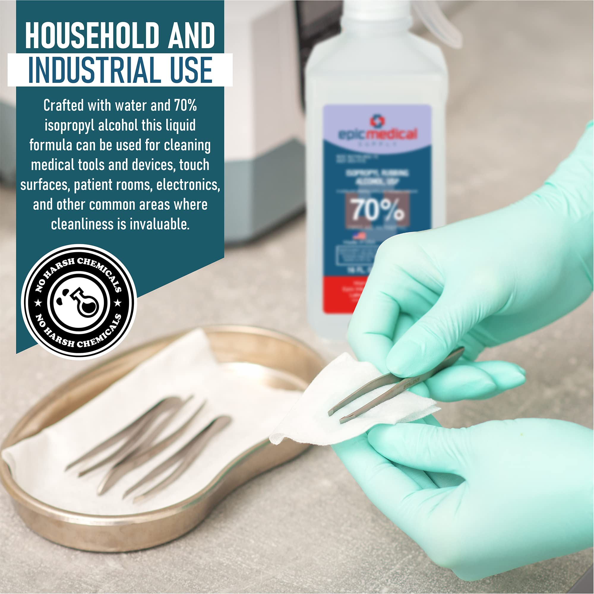 Epic Medical Supply quick aid for minor burns and scrapes.