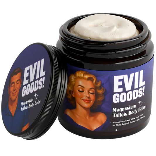 EPIK Evil Goods Deep Sleep Tallow Balm bottle for calming nightly routine