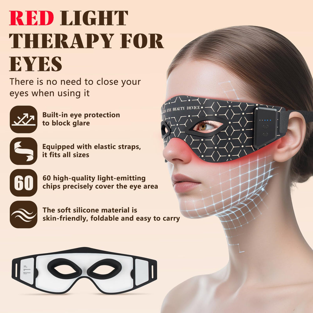 Epinuo eye mask covers the under-eye area to reduce puffiness