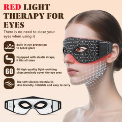 Epinuo eye mask covers the under-eye area to reduce puffiness