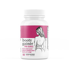 EPN Booty Gainer Pro Series bottle and capsules for convenient daily intake.