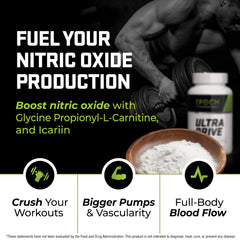 Epoch Nutrition Ultra Drive packaging front view featuring modern, science-friendly design