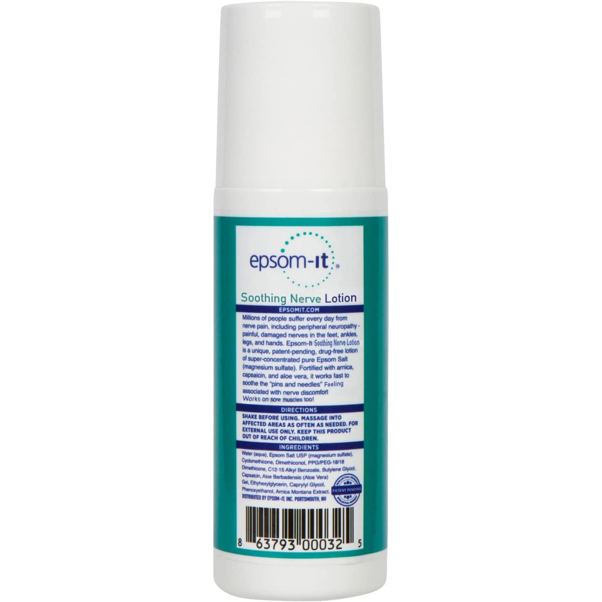 EPSOM-IT four-pack of 3oz bottles for regular use.