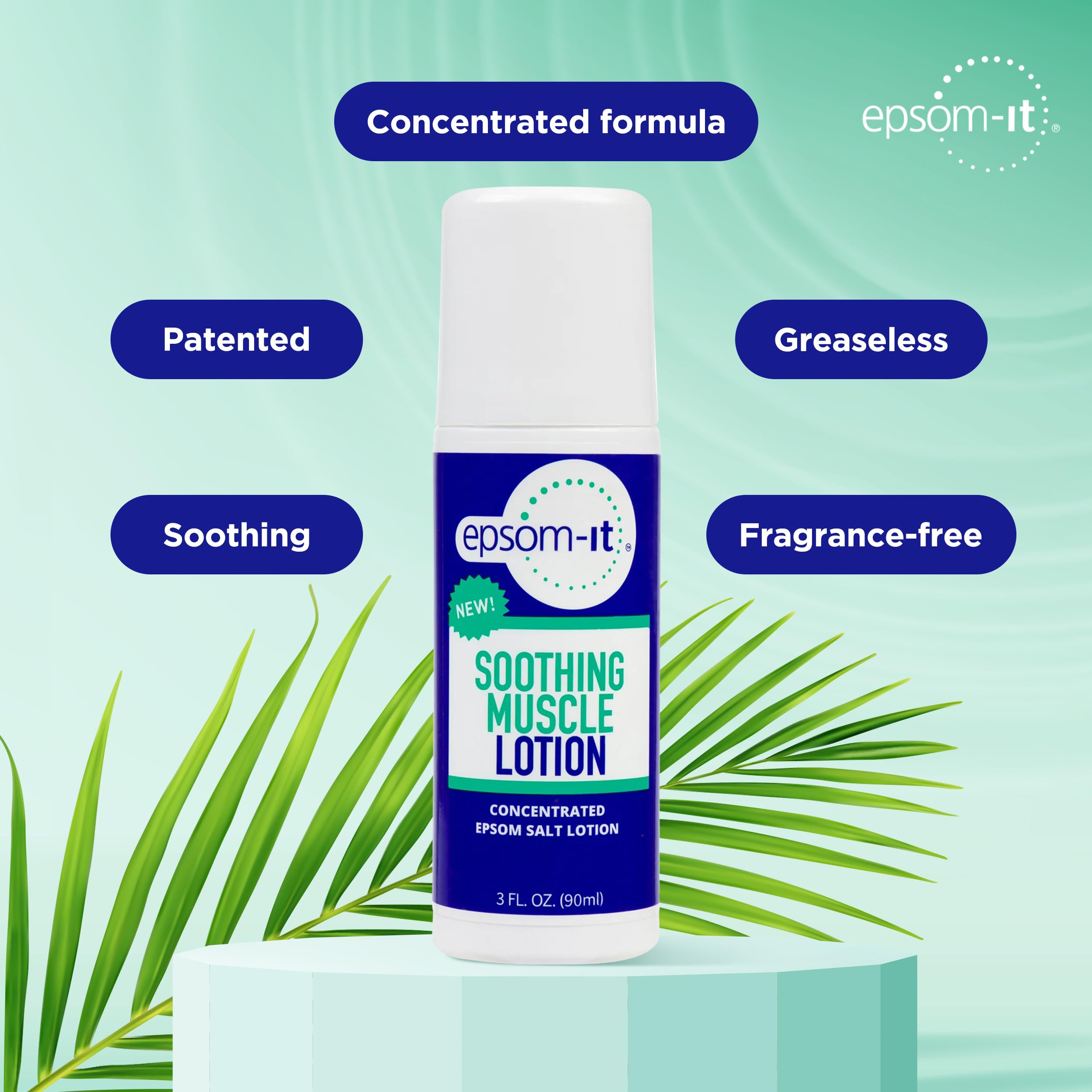 EPSOM-IT Portable roll-on is ideal for gym bags and travel touch-ups.