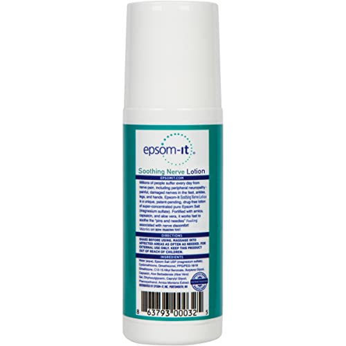 EPSOM-IT roll-on ball close-up showing easy, mess-free application.