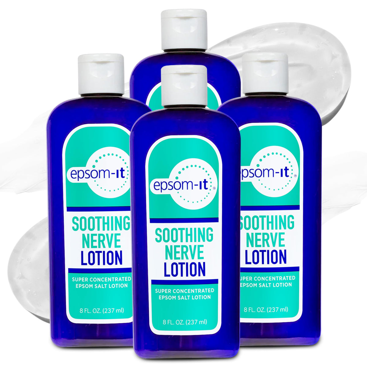 EPSOM-IT Soothing Nerve Lotion bottle for daily leg comfort