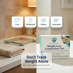 EqualDx GLP-1 Companion Bottle Collection showing painless at-home sample collection.