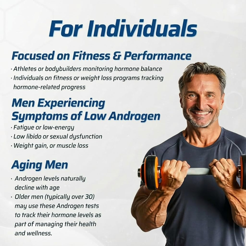 EqualDx wellness tracking over time through androgen marker insights.