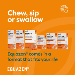 Equazen Eye Q travel-tin showcasing portable omega option on the go