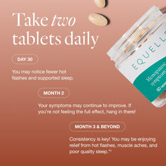 Equelle sleep scene highlights potential sleep quality support.