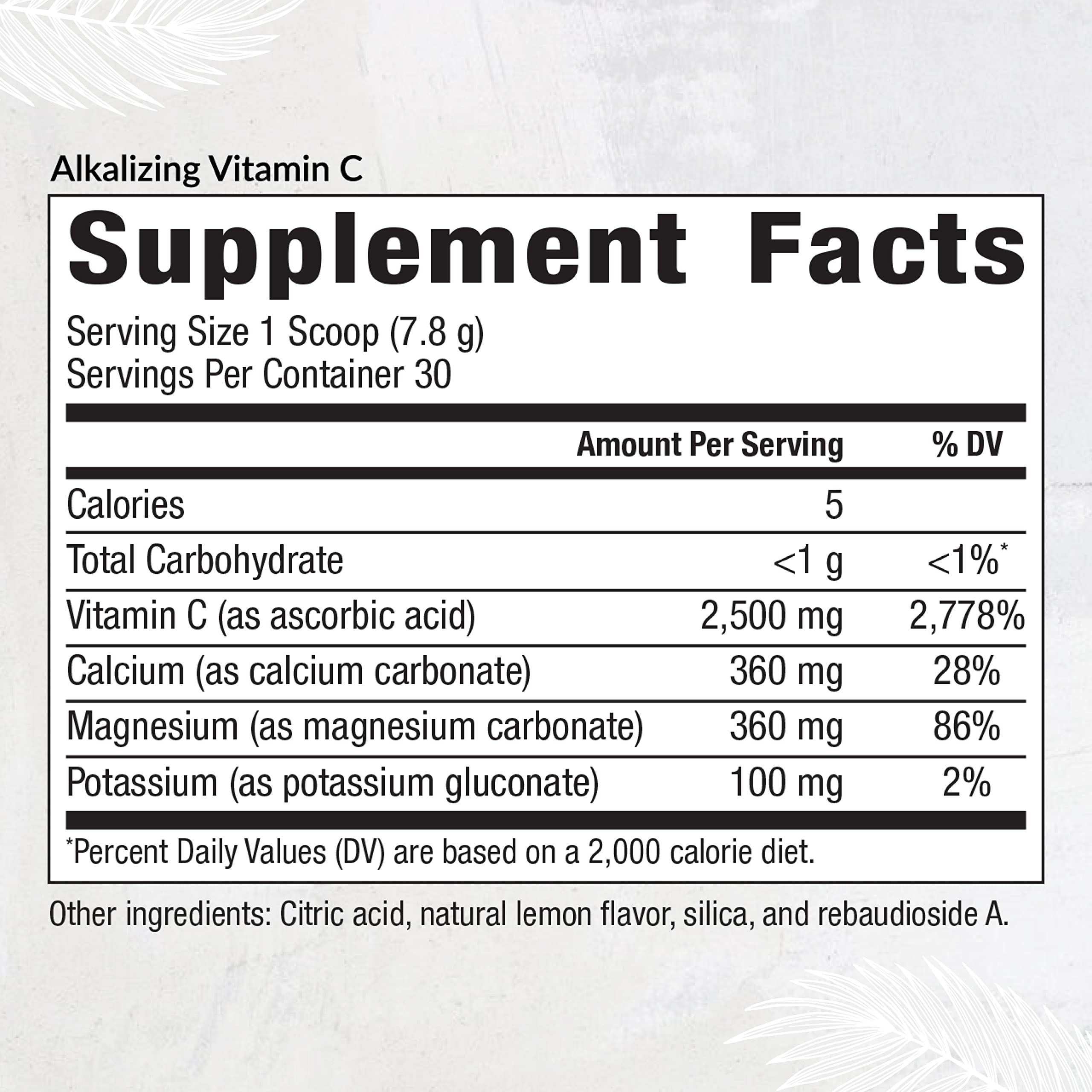 Equilife vitamin C powder scoop showing easy mixing for daily intake