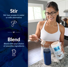Equilife Daily Nutritional Support shake glass ready for a hydrating boost.