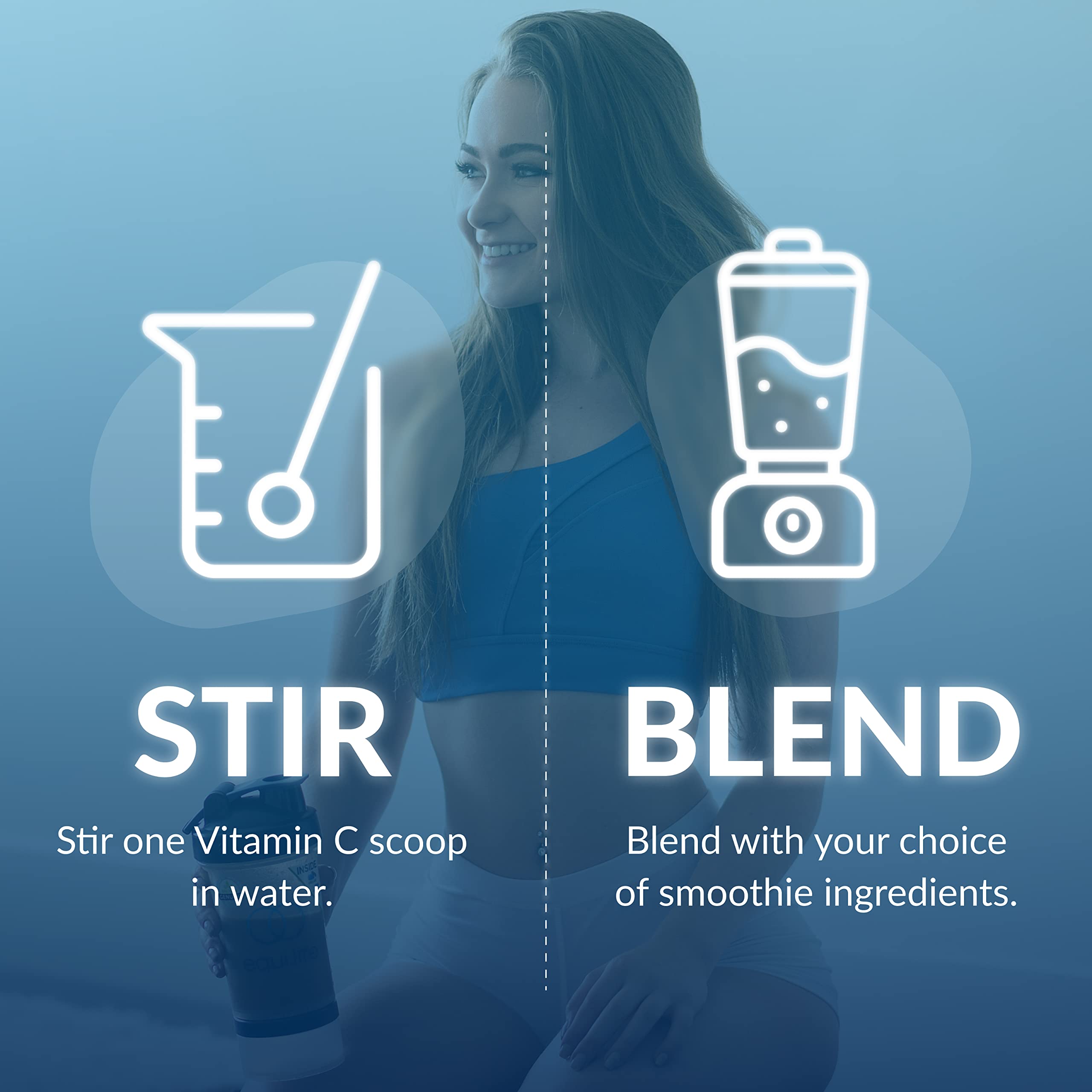 Person incorporating Equilife into daily routine for nutrition
