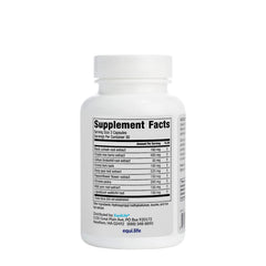 Equilife label close-up highlighting vegan, gluten-free ingredients.