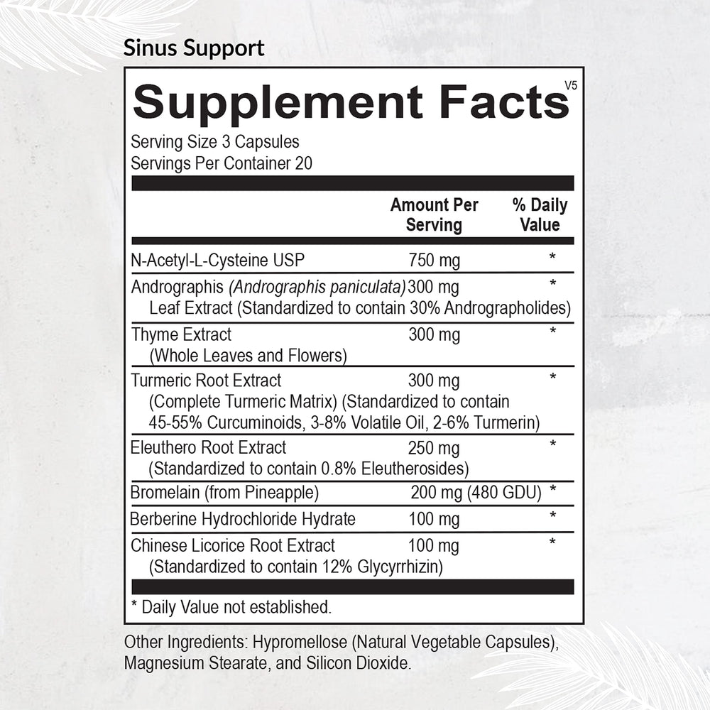 Close-up of Equilife capsule blend for seasonal sinus comfort