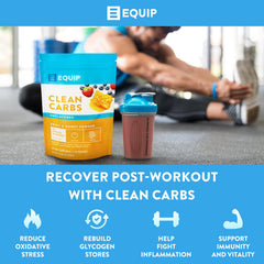 Equip Clean Carbs antioxidant boost supports daily energy and wellness.