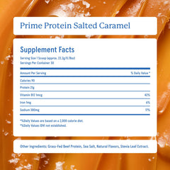 Container on counter features clean formula without artificial additives.