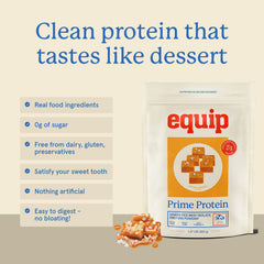 Smoothie with Prime Protein powder demonstrates post-workout recovery support.