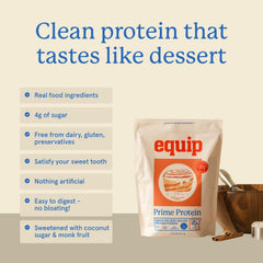 Equip Prime Protein Smoothie Bowl: creamy, dessert-like nourishment without dairy.