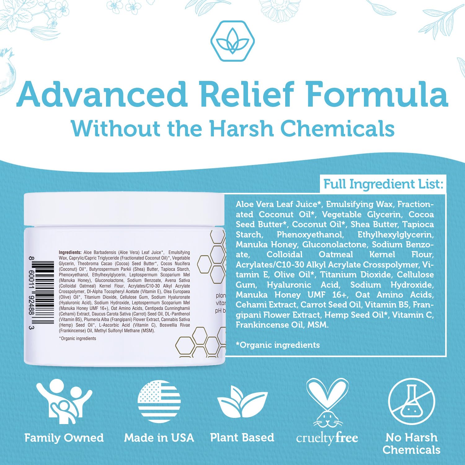 Era Organics eczema cream hand application demonstrates quick absorption and relief