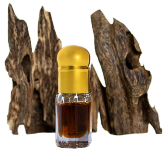 Ercao Authentic Pure Oud essential oil bottle pour for aroma blending