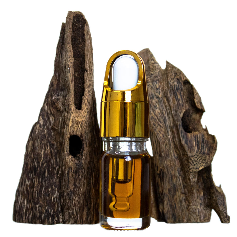 Ercao authentic pure oud essential oil 5g bottle front for diffusers and blends.