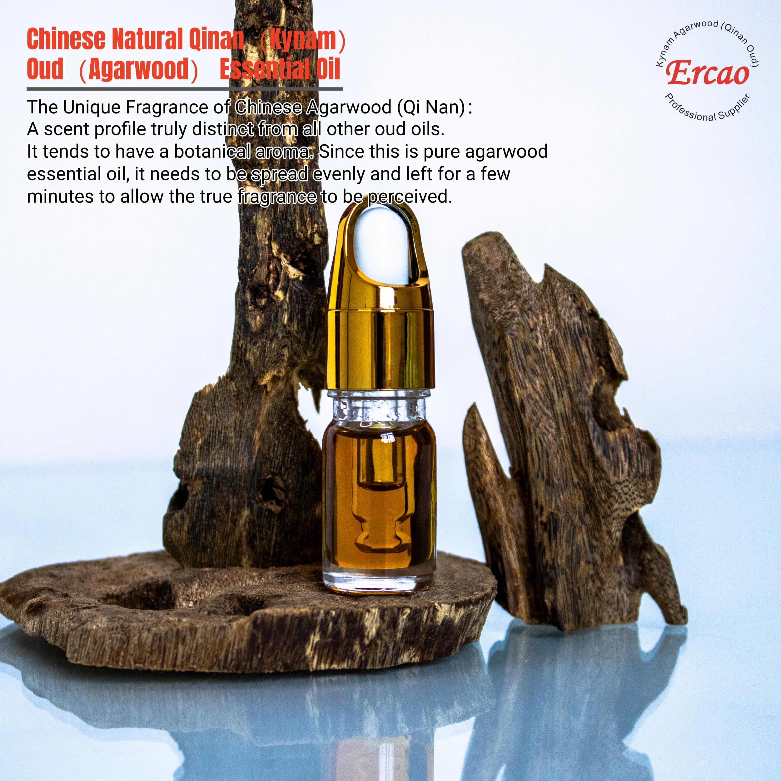 Ercao Oud perfume blend with rich notes for customization.