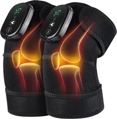 ERHIVORA knee massager with cordless battery for portable knee relief on the go.