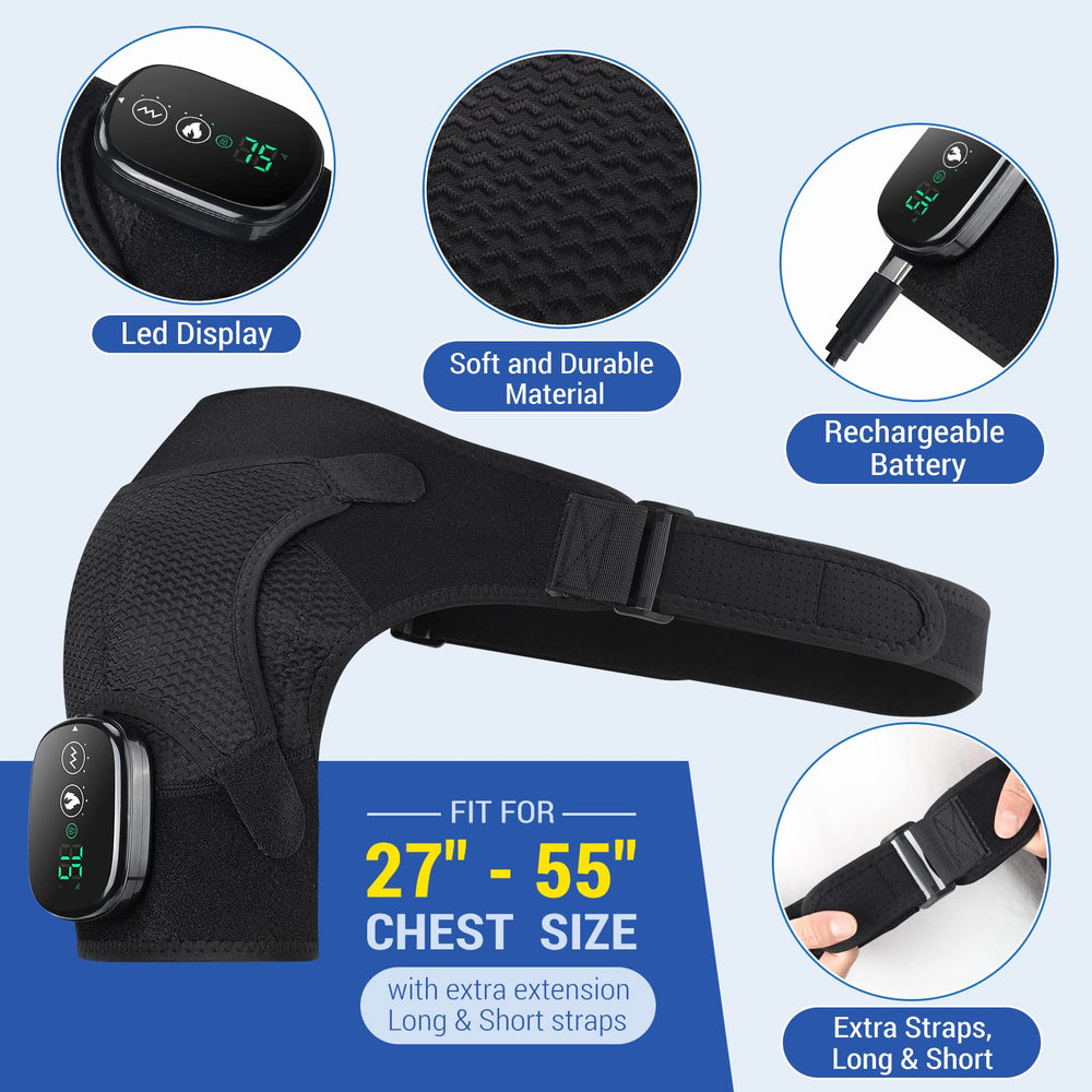 ERHIVORA shoulder wrap adjustable straps for universal fit
