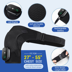 ERHIVORA shoulder wrap adjustable straps for universal fit
