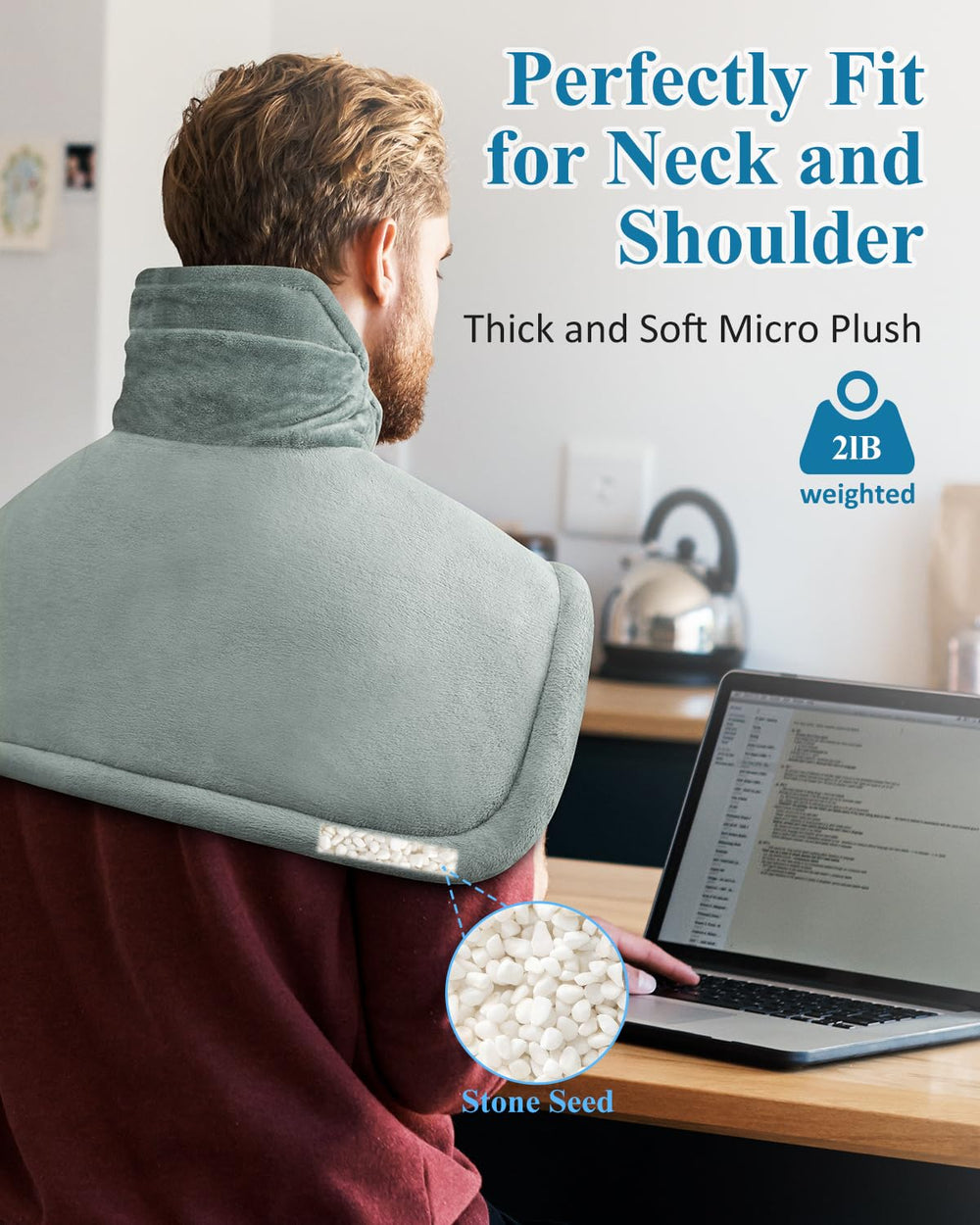 Errorless rapid-heat design reaches warmth in 30 seconds for quick comfort