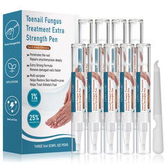 ERWCNMIE toenail fungus pen applying treatment to a clean nail with precise coverage