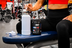 ES FIT Amino Powder mix creates a smooth drink with electrolytes for hydration