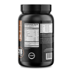 ES FIT Whey bottle pour captures fast-absorption action for muscle fueling after training.