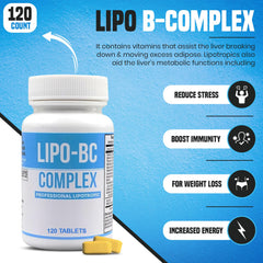 Legere Lipo-BC bottle with glass suggesting daily supplement ritual