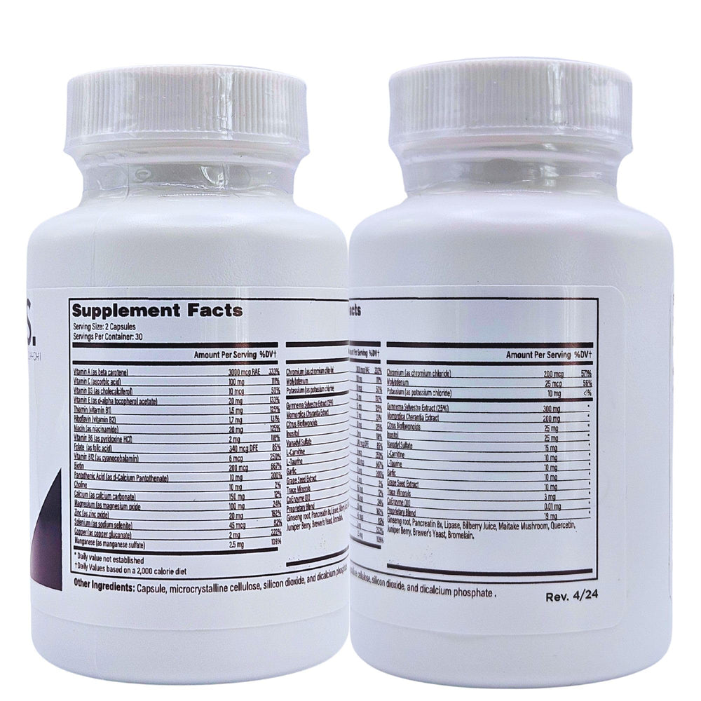 ES Global Brands Legere DNS bottle with vitamins and minerals