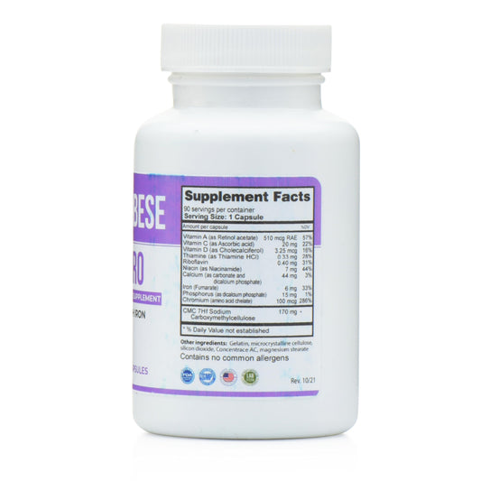 ES Global Brands Probese 90 capsules close-up shows convenient daily dosing