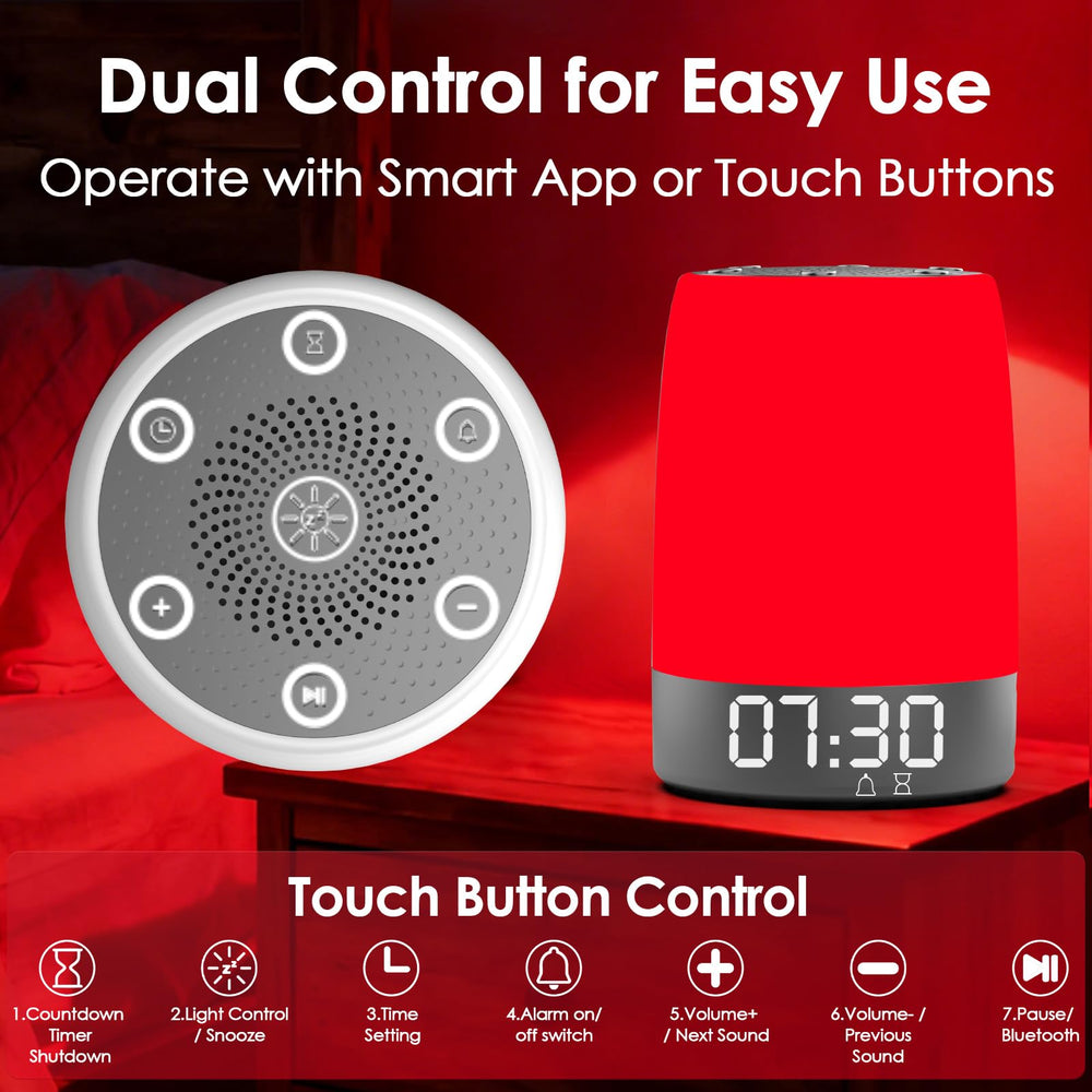 Eseesmart built-in white noise tracks for focus and calm.