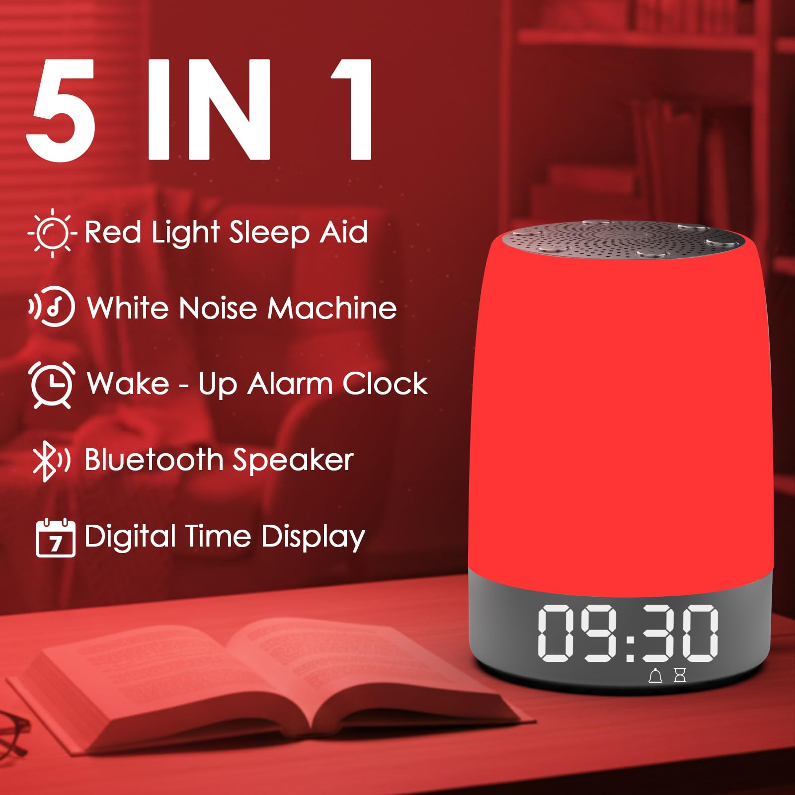 Eseesmart app control screen showing personalized sleep settings.
