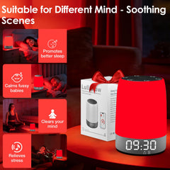 Eseesmart wake-up alarm with gentle sunrise for refreshed mornings.