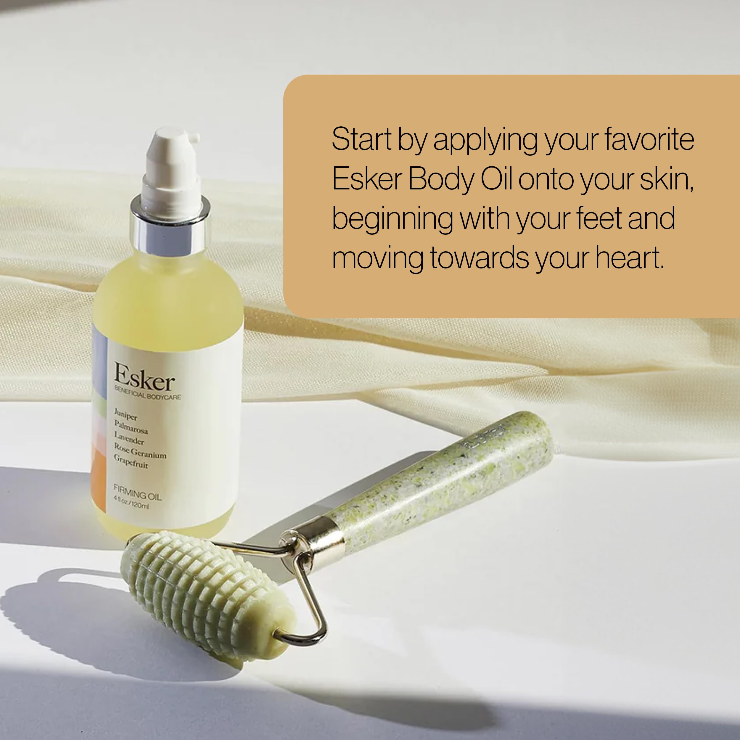 ESKER Allover Roller a simple self-care tool for busy days.