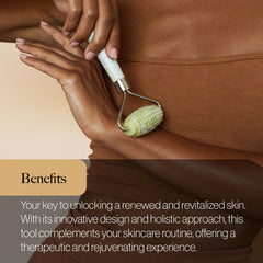 ESKER Allover Roller paired with Esker Body Oils for even hydration.