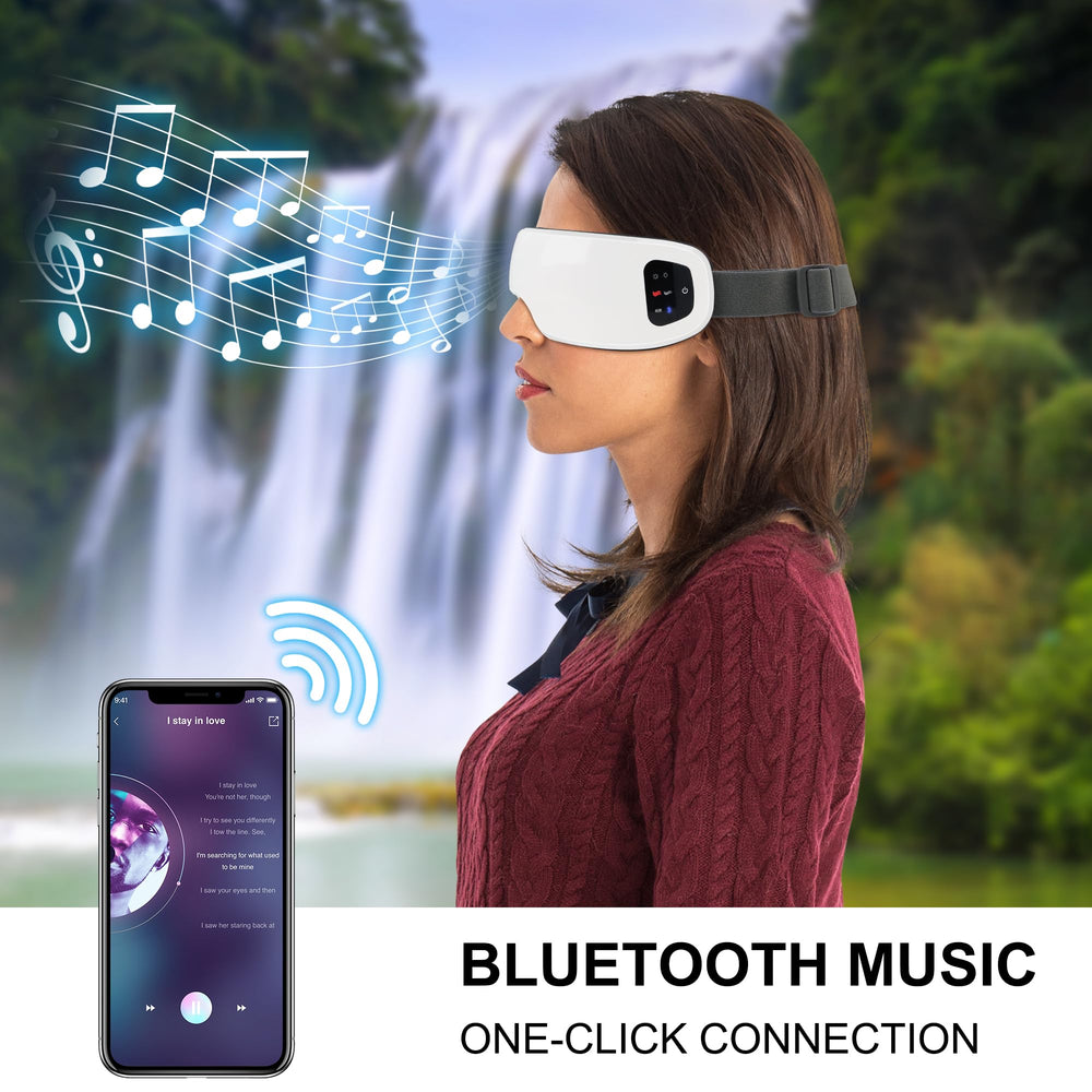 ESLYYDS eye massager with Bluetooth music for relaxation