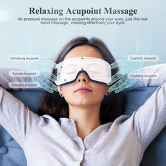 ESLYYDS travel-friendly eye massager with compact storage