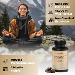 Essencraft Shilajit resin lab-tested seal indicating purity